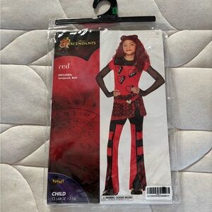 Girls Descendants Red Costume